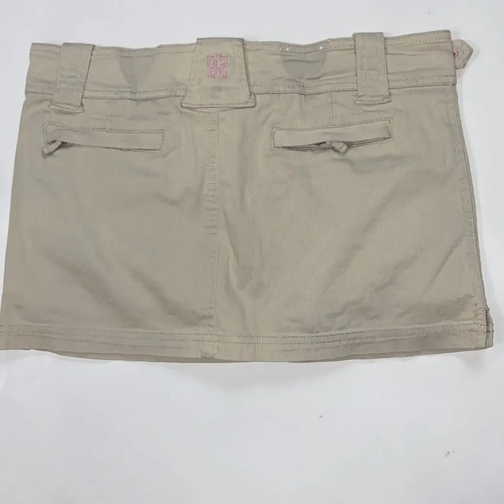 Vintage Y2K Plugg Mini Cargo Skirt Short Size 16 Junior